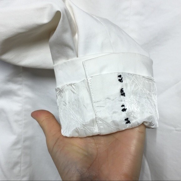 Club Monaco Tuxedo Style  While and Black Blazer 4 - Picture 6 of 14